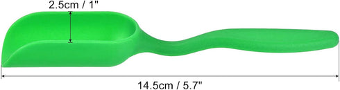 MECCANIXITY 5.7 Inch Gardening Shovel Spoons 6 Pack Mini Soil Scoops Cultivation Transplanting Tools, Green...