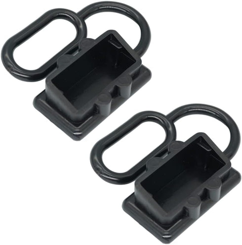 Dust Cover Cap Protector Compatible with Anderson Style Quick Connect Plug SB175 Electrical Connector Dust Cover End Cap SB 175Amp Black...
