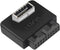 USB 3.2 Gen 1 to USB 3.2 Gen 2 Header Adapter, USB 3.1 Type-E Key-A to USB 3.0 20 Pin Header Converter for Type C Motherboard (Standard Type), Bla...