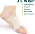 Arch Support Sleeves - Upgrade Adjustable Orthotic Wrap Compression Arch Support Brace with Gel Pad for Flat Feet & Plantar Fasciitis Pain Relief ...