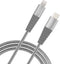 JOBY USB-C Lightning Cable, 2m Length, Space Gray, Compatible with iPhone, iPad and iPod, MFi Certified...