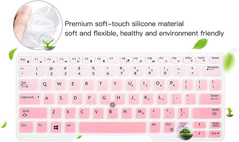 Keyboard Cover Skin for Dell Latitude 5480 5490 7490, Dell 3340 E3340 E7450 E7470 E5450 E5470 E5491 E7480 Laptop Silicone Keyboard Cover Keyboard ...