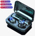 Bluetooth Wireless Headphones,TWS F9 with Noise canceling Earbuds with Mic HiFi Stereo Waterproof Sports Headset for Cell Phones and pc Sound and ...
