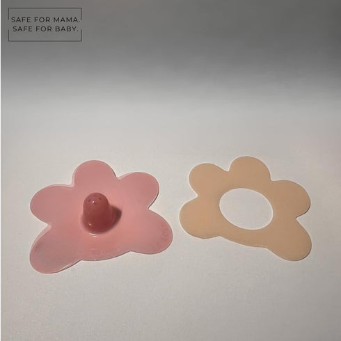 Nipple Shield Stickers, Silicone, Reusable, Hypoallergenic, Easy Latching, Set of 3...