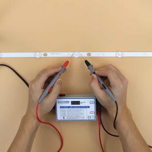 LED Tester, TV Backlight Tester for Lamp Bead Repair Testing Output Voltage 0-300V 30mA to Strip Replacement and Test Lights Include as Gold Plate...