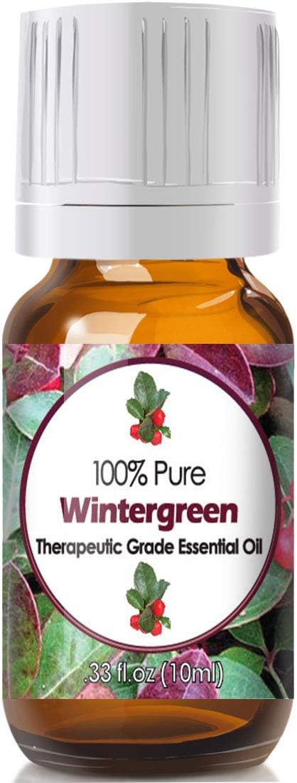 Diffuse Essential Oils 10ml - Wintergreen Essential Oil - 0.33 Fluid Ounces...