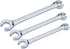 3-Piece Premium Double-End Metric Flare Nut Wrench Set, Size 10, 12, 13, 14, 15, 17mm | Cr-V Steel, 6-Point Head, 15° Offset Design | Perfect Line...