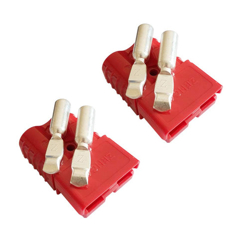 120A Battery Connector for 120A 600V Plug,Quick-Connector Disconnector Housing 2-Pole (Red)...