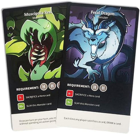 Here to Slay Warriors & Druids Expansion Pack - Designed to be Added to Your Here to Slay Base Game...