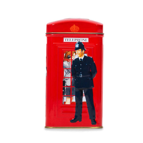Ahmad Tea London Telephone Box Caddy Gift Tin, 20 Teabag, English Breakfast...