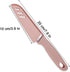 Paring Knife, New Sharp and Durable Fruit Knife with Protective Cover, Suitable for Most Types of Vegetables, Fruits and Meat,6 Pieces (pink, Blue...