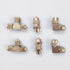 Aquarium CO2 Tubing Fitting Kit (2 PCS Straight + 2 PCS Elbow + 2 PCS Tee)...
