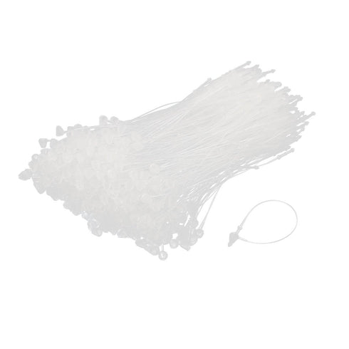 uxcell a14120100ux0298eu 80mm Snap Lock Pin Security Loop Plastic Tag Fastener Cable Tie 500pcs (Pack of 500)...