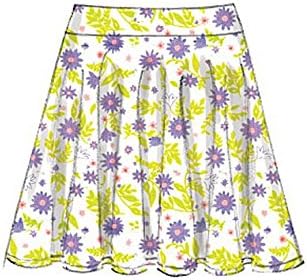 McCall's Patterns M7345 Children's/Girls' Straight, Handkerchief or High-Low Hem Skirts, CHJ (7-8-10-12-14)...