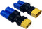 EC5 to XT60 Adapter,XT60 to EC5 Connector without Wires RC LiPo Battery Connectors (EC5 to XT60 Male & Female Adapter)...