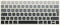 HRH Silicone Keyboard Cover Skin Protector for Magic Wireless Keyboard MLA22LL/A (A1644,2015 Released) European ISO Layout,Ombre Grey...
