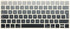 HRH Silicone Keyboard Cover Skin Protector for Magic Wireless Keyboard MLA22LL/A (A1644,2015 Released) European ISO Layout,Ombre Grey...