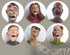 PowerTRC Toy Zombie Action Figures with Movable and Detachable Joints | Mini Zombie Figurines | Great for Presents, Decoration, and Party Favors |...