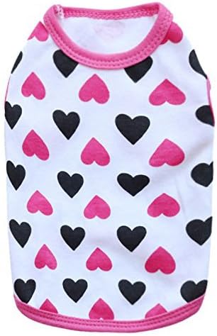 DroolingDog Cat Shirts Pet Small Girl Dog Clothes Chihuahua Puppy Clothing, Small...