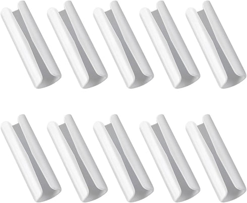 Bed Sheet Grippers Fasteners Bed Sheet Clips Keep Sheets Snug(10 Pieces,White)...