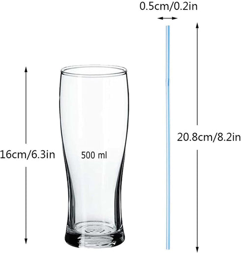 600pcs Plastic Drinking straws, Flexible straws, 8" Long, Stripes Multiple Colors Straws,suitable for various drinks, juice, milk, tea, cocktails,...
