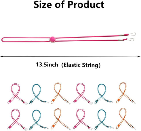 Sexyppl 24Pcs Cross Stitch Side Clips?Cross-Stitch Fabric Holders?High Elasticity Fabric Tension Embroidery clamp?Adjustable Fabric Fastening Clip...
