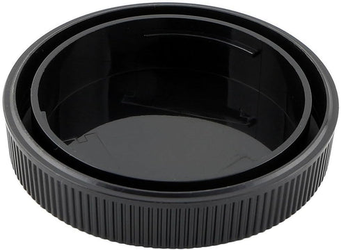 2 Pack Rear Lens Cap and Camera Body Cap Cover Kit for Canon EOS R50 R10 R8 R7 R6 R6 Mark II R5C R5 R3 RP R Ra RF Mount mirrorless Cameras...
