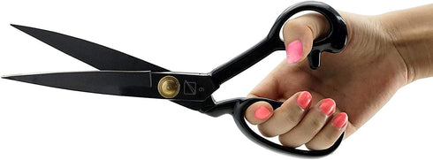 Sewing Scissors, 9 Inch Fabric Dressmaking Scissors Heavy Duty Shears Sharp Cutting for Crafting, Leather, Dressmaking, Tailoring, Altering(9 Inch...