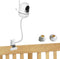 Flexible Baby Monitor Clip Clamp Mount Compatible with HelloBaby HB6550/HB65/HB66/HB248,ANMEATE SM935E,iFamily 43E,Kidsneed SM935, Hellobaby Camer...