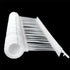 1000 Pcs Plastic J Hook Clothing Tagging Fasteners for Tag Label, 2 inch (Clear)...