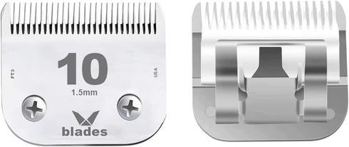 Ceramic Blade Dog Grooming Detachable Compatible with Andis Hair Clippers (#10:1/16"(1.5mm))...