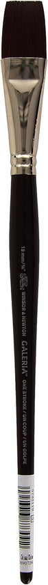 Winsor & Newton Galeria One Stroke Short Handle Brush, 3/4-Inch...