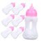Fake Feeding Bottles Baby Bottles 10pcs Feeding Bottle Rayan Toys for Kids Fake Feeding Bottles Mini Bottle Pp Baby Child Baby Doll Feeding Bottle...