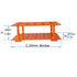 50-Holes Centrifuge Tube Rack - Detachable Lab Test Tube Holder Rack for 10ml/15ml/50ml(2 Racks Orange)...