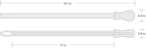 TEKTON 3/8 Inch Drive x 10 Inch Tool Crowfoot Wrench Organizer Key (Red) | ORG24210 | Made in USA...