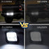 D-Lumina LED License Plate Lights Assembly Clear Lens Compatible with 2003-2018 Dodge Ram 1500 2500 3500 Pickup Truck, Rear Bumper Tag Light 6000K...