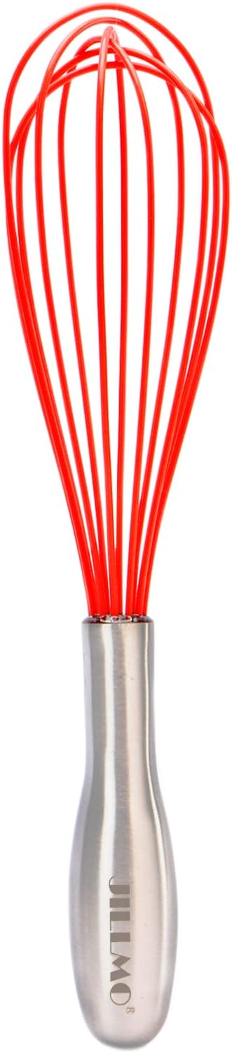 Jillmo Whisk, Good Handles Silicone Whisk 11.5inch...