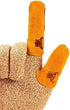 G & F Products 8128XL Cowhide Leather Guard, Finger Protection, X-Large, Xlarge, Tan Tan Tan Brown/Tan...