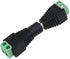 5.5mm x 2.1mm DC Barrel Jack Connector DC 12V Adapter DC Female Socket Male Plug DIY DC Terminal Connector for CCTV Camera, LED Strip Light or oth...