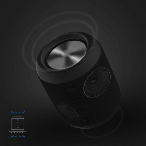 Bluetooth Speakers, 20W Portable Speaker Loud Stereo Sound, Rich Bass IPX6 Waterproof, 16 Hour Playtime, Built-in Mic, Wireless Speaker with TF, A...