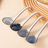 Ceramic Ramen Spoons, Asian Soup Spoon, Japanese Spoons for Kitchen, Pho, Dumpling, Noodles, Wantan, Miso, No slip into soup - 6.5 Inch, Blue, Set...