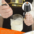 Handheld Mini Milk Frother Foam Maker Mixer for Lattes, Coffee, Cappuccino, Frappe, Matcha, Hot Chocolate (Red)...