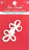 Chinese Frogs Button Closures Hook & Eye Fastener - Sewing Quilting Renaissance Dance Hawaiian Bridal Costumes Outfit Drapery Home Decor- WHITE - ...