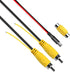 GreenYi Double-Shielded Car RCA Rear View Camera Video Extension Cord(32.8FT / 10M), Pure Copper Back Up Rearview Reverse Cam Male to Male AV Conn...