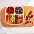 Baby Toddler Stay Put Dish, Kids Suction Plate, Bamboo Cute Dinnerware (Blue)...
