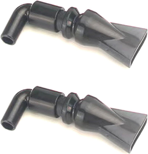 2 Pcs Aquarium Pump Duckbill Nozzle,Water Outlet Return Pipe Fitting,Fish Tank Duckbill Sprinkler Aquarium Pump Flare Duckbill Nozzle,Water Outlet...
