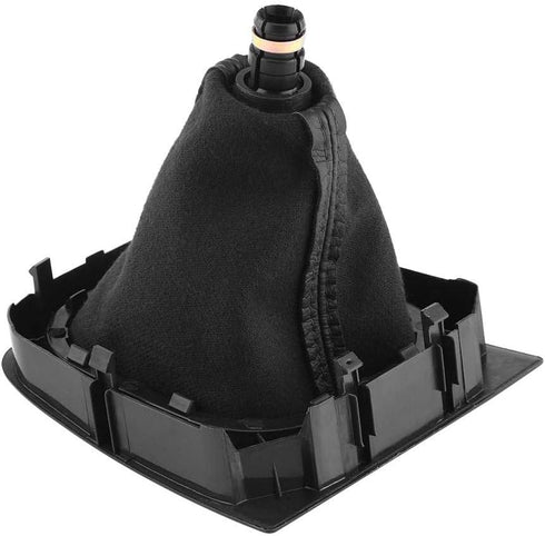 for Jetta 2009 5-Speed Gear Lever knob Gear Shift Knob Kit,5 Speed Gear knob & Gaiter kit, Car Gear Shift Stick Gaiter Boot for 6 MK5 MK6 2005-201...