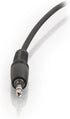 C2G Legrand 3.5mm Male to Female Cable, Stereo Audio Extension Cable, Black Auxillary Port Extension Cable, 5 Foot Audio Extension Cable, 1 Count,...