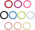 Colorful Ring Stitch Markers (5mm 100pcs) (5MM-100pcs)...