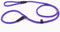 Max and Neo Rope Slip Lead Reflective 5 Foot - We Donate a Leash to a Dog Rescue for Every Leash Sold (PURPLE, 5FT X 1/2")...
